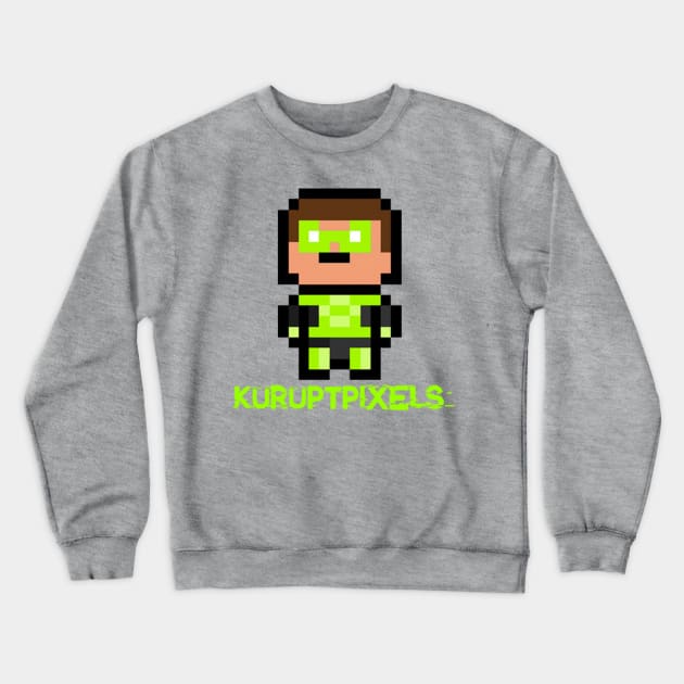 KuruptPixels Logo Crewneck Sweatshirt by KuruptPixels